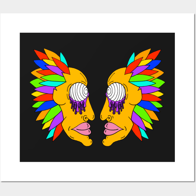 Chief Vizz Wall Art by williambazar@gmail.com